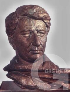 Yeghisheh Charents, poet, 1960, bronze, YCHM