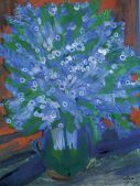 Blue flowers. 1914