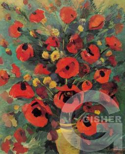 Field poppies. 1945