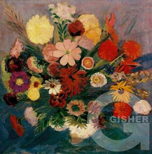 Flowers. Still life. 1928