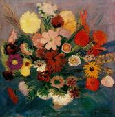 Flowers. Still life. 1928