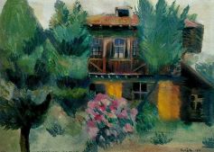 Persian house (Blossoming Garden). 1913