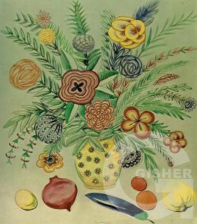 Sketch for cover of the book - Martiros Saryan. 1935