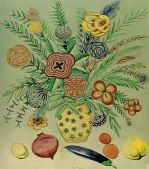 Sketch for cover of the book - Martiros Saryan. 1935