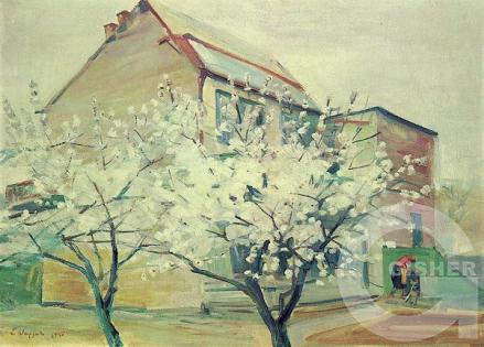 Spring in my garden. 1945