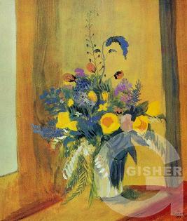 Steppe flowers. Still life. 1909