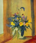 Steppe flowers. Still life. 1909