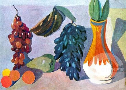 Still life with grapes. 1911