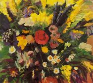 The flowers of Sevan. Details. 1942