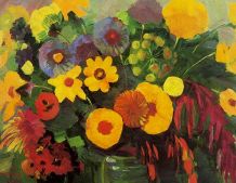 Yellow flowers. 1944