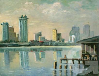 Chao Phraya River, Bangkok, 1998