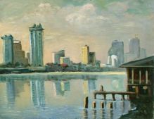 Chao Phraya River, Bangkok, 1998