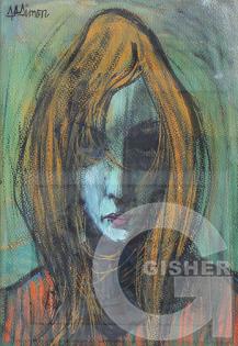 Blonde Young Girl, 1971