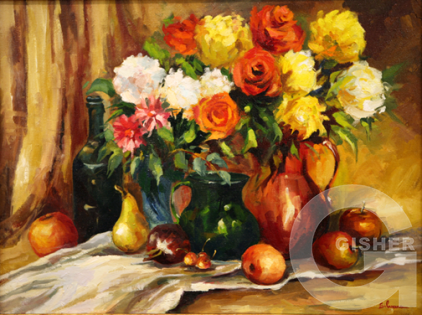 Still life with flowers