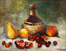 Still life with fruit