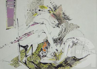 Hunted Little Statue 50x70