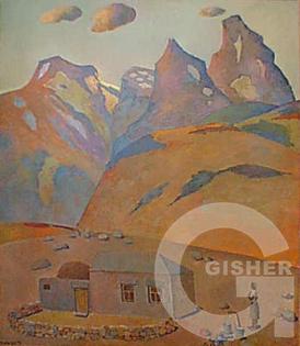 Aragatz Fountain, 1991