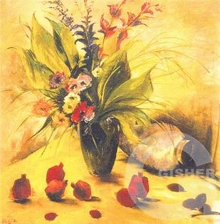 STILL-LIFE WITH POMEGRANATES