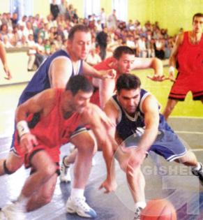 Basketball match. Sochi - LA