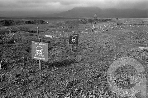 Minefield, Askeran, Nagorno Karabakh © Onnik Krikorian , Oneworld Multimedia.