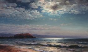 Late Day in Lake Sevan