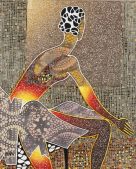 The dancer, modernist composition