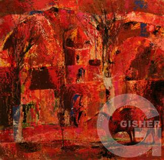 Красный день 60х60 холст акрил.jpg