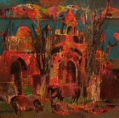 Озеро Ван 60х60 холст акрил.jpg