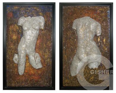 Malvina in Colored Sand