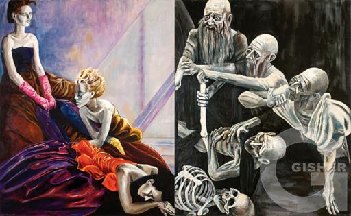 Life and Death (Diptych), 1984