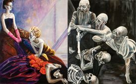 Life and Death (Diptych), 1984