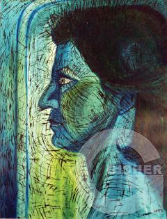 Self Portrait A La Carzou, 1981