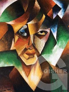 Self Portrait A La Cezanne, 1981