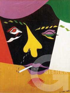 Self Portrait A La Miro, 1981