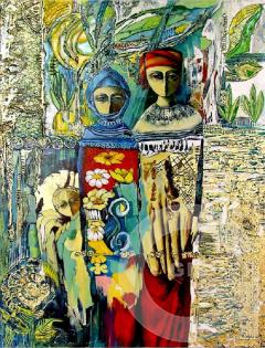 The Fugitives (115x90)