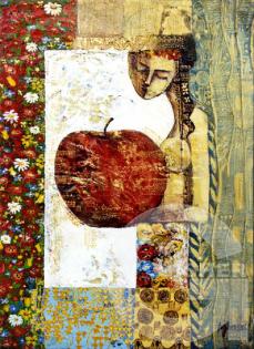 Venera With Her Apple (80x100)