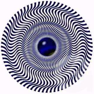 Не отводите взгляд (по кругу движется зеленый круг)