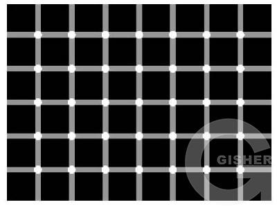 Сколько черных точек?