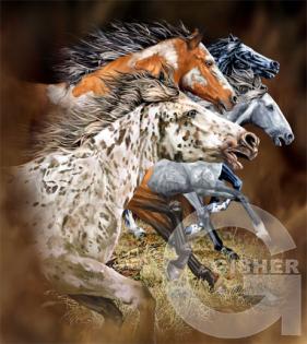 Сколько лошадок?