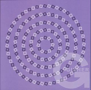 Смотрите на картинку долго и вы увидите движение частиц