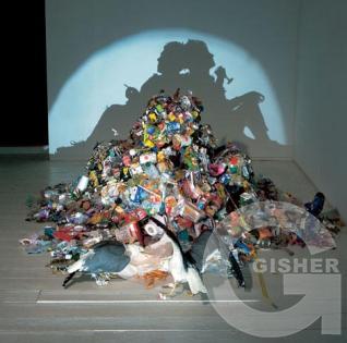 Живые тени от мусора