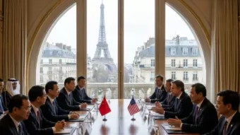 В Париже стартовали ключевые торговые переговоры между Китаем и США