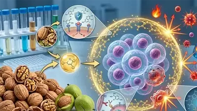 Отходы грецкого ореха: неожиданный источник защиты клеток от воспаления