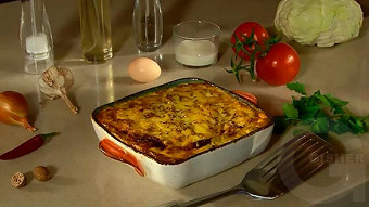 Patrastenq miasin - Kaghambov lazanya